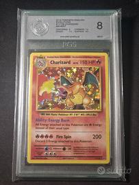 Pokemon Charizard Evolutions -Graded card- no psa
