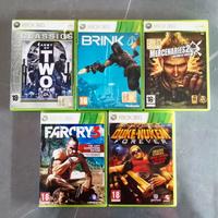 5 giochi per Xbox 360