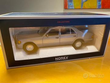 Mercedes benz modellino 560 sel 1/18