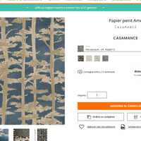 Carta da parati - comprata per errore rulli interi