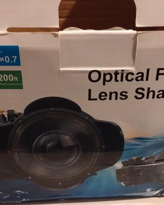 lente grandangolare subacquea 