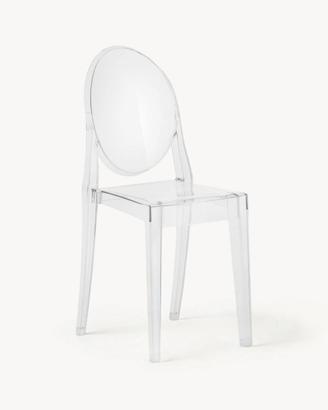 6 sedie Kartell Louis Ghost originali –trasparenti