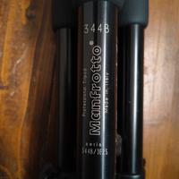 Treppiede Manfrotto 344B + testa a sfera Manfrotto