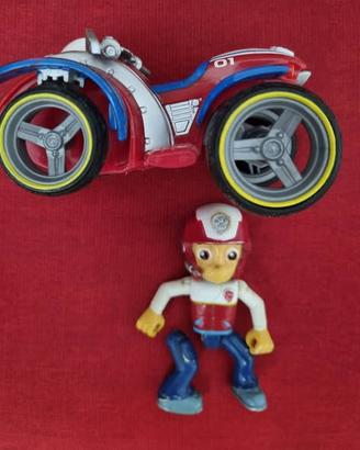Paw Patrol Ryder + Rescue Atv Quad Vehicle Set