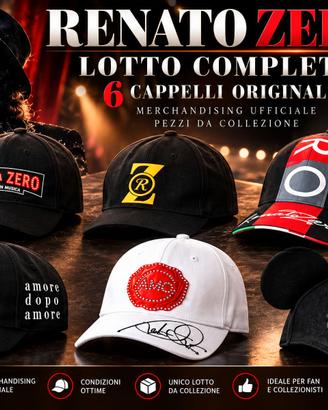 Renato Zero merchandising ufficiale - Capellini
