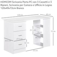 Scrivania cameretta /  ufficio con porta pc