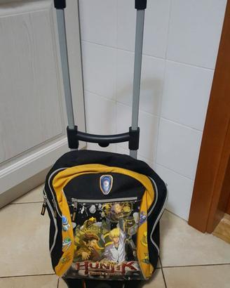 Zaino Trolley scuola ragazzi Huntik fantastic