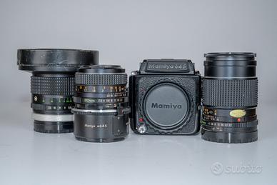 MAMIYA M645 con ottiche