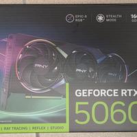 PNY GEFORCE RTX™ 5060 Ti 16GB ARGB Tripla Ventola