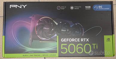 PNY GEFORCE RTX™ 5060 Ti 16GB ARGB Tripla Ventola