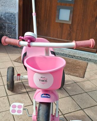 triciclo chicco U-GO - con maniglia per genitori