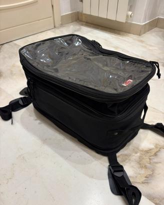 Borsa da serbatoio moto con cinghie