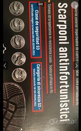 Scarpe di sicurezza 2 paia