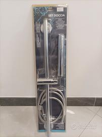 Set doccia con saliscendi e serpentina 1,5 metri