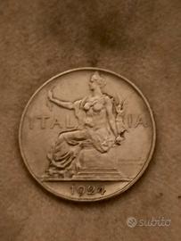 buono da 1 lira 1924