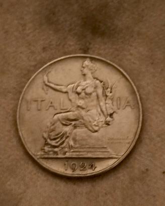 buono da 1 lira 1924