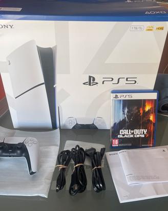 Ps5 Slim Disco da 1 TB+Gioco -Nuova