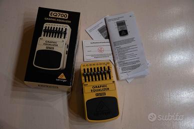 Behringer Eq700 equalizzatore chitarra