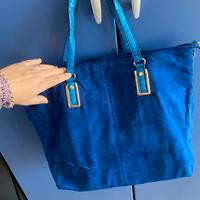 Borsa blu carpisa