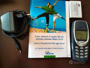 NOKIA 3310 ORIGINALE FUNZIONANTE