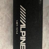 Subwoofer Alpine SWT-12S4 Bass Reflex a tuboda12