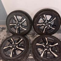 Cerchi Nissan ORIGINALI 18” + Gomme 4 Stagioni