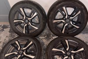 Cerchi Nissan ORIGINALI 18” + Gomme 4 Stagioni