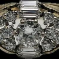 ANELLO ORO DIAMANTI 1,40 CARATI