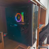 PC Ryzen 5 5600X 1660 super + monitor