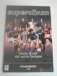 Album Figurine Superalbum - Storia e Miti  calcio