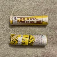 Rotolo da 500 lire 1998 IFAD e 1000 lire 1997