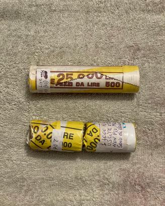 Rotolo da 500 lire 1998 IFAD e 1000 lire 1997