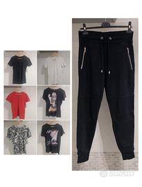 set 6 t-shirt  maglia uomo S pantalone tuta S