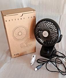 Ventilatore da tavolo portatile oscillante -(HA01)
