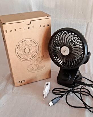 Ventilatore da tavolo portatile oscillante -(HA01)