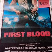 locandine film 33x70 Rambo Stallone Sylvester