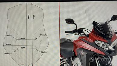 Cupolino alto Givi per Crossrunner