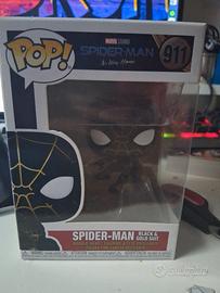 Funko pop spider man balck and gold suit