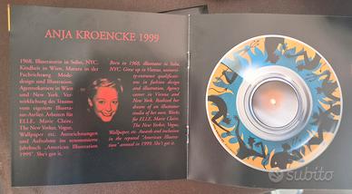 Portacandele Vetro Ritzenhoff "Lucifer" 1999 A. Kr