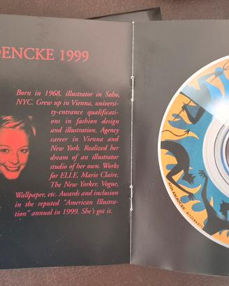 Portacandele Vetro Ritzenhoff "Lucifer" 1999 A. Kr