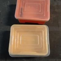 n.2 contenitori con ruote e coperchio