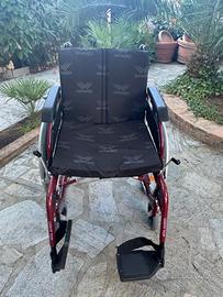 Carrozzina ruote alte nuova