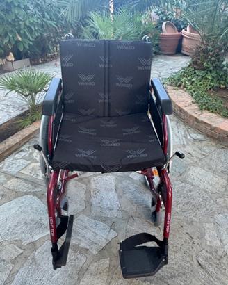 Carrozzina ruote alte nuova