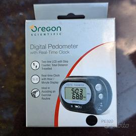 NUOVO contapassi pedometer Oregon Scientific PE320