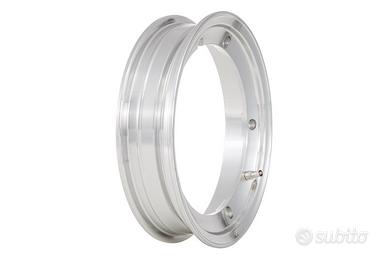 Cerchio tubeless SIP 2.10x10", Alluminio Lucidato