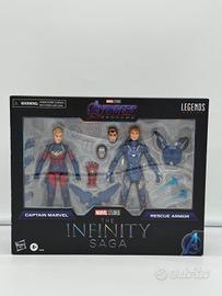 Marvel Legends Captain Marvel & Rescue Armor