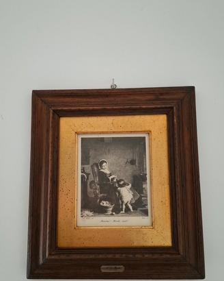 Quadro Vintage Incisione Numerata 328/500