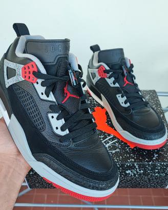 Jordan Spizike Low "Bred / Wolf Grey" (VVNDS)
