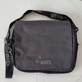 Borsa Tracolla GAES Grigia Organizer 20x25x6cm