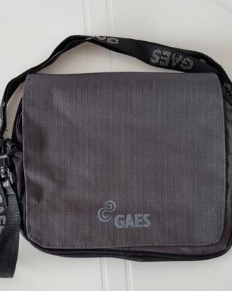 Borsa Tracolla GAES Grigia Organizer 20x25x6cm